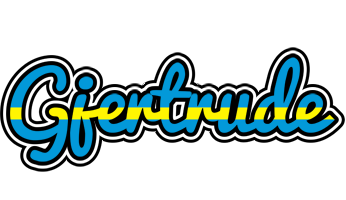 Gjertrude sweden logo