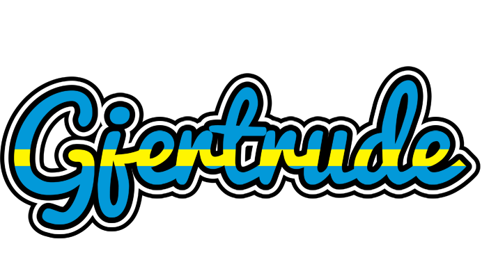 Gjertrude sweden logo
