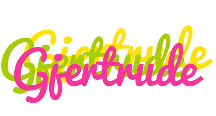 Gjertrude sweets logo