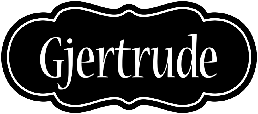 Gjertrude welcome logo