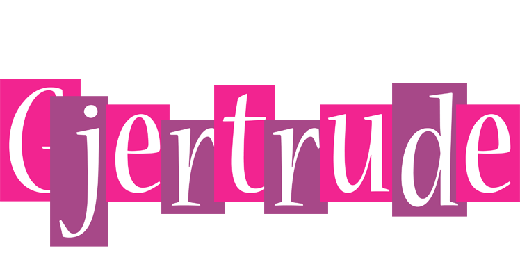 Gjertrude whine logo