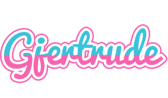 Gjertrude woman logo