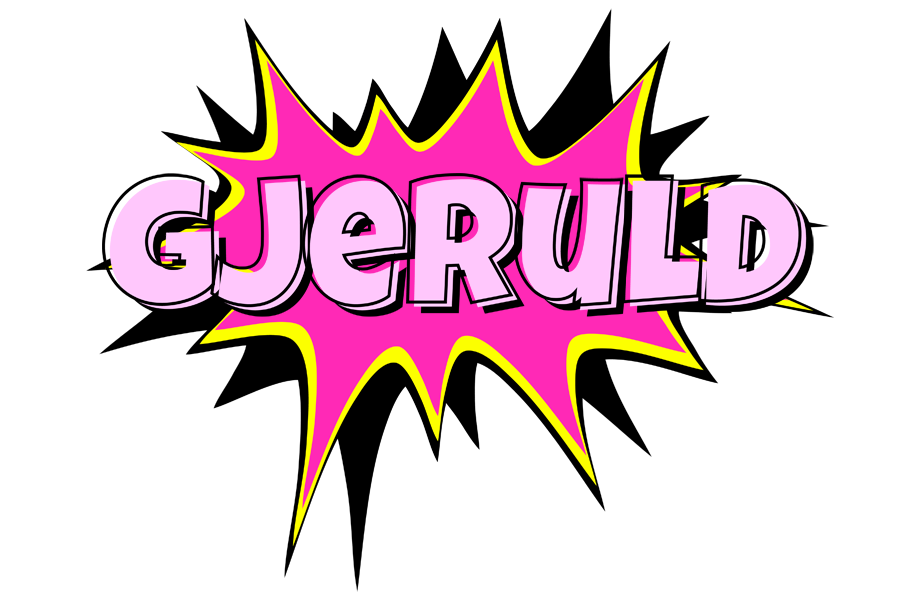 Gjeruld badabing logo