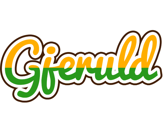 Gjeruld banana logo