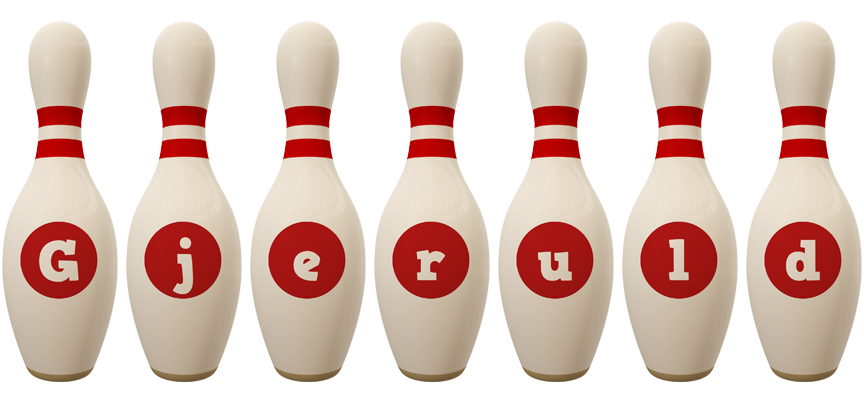 Gjeruld bowling-pin logo