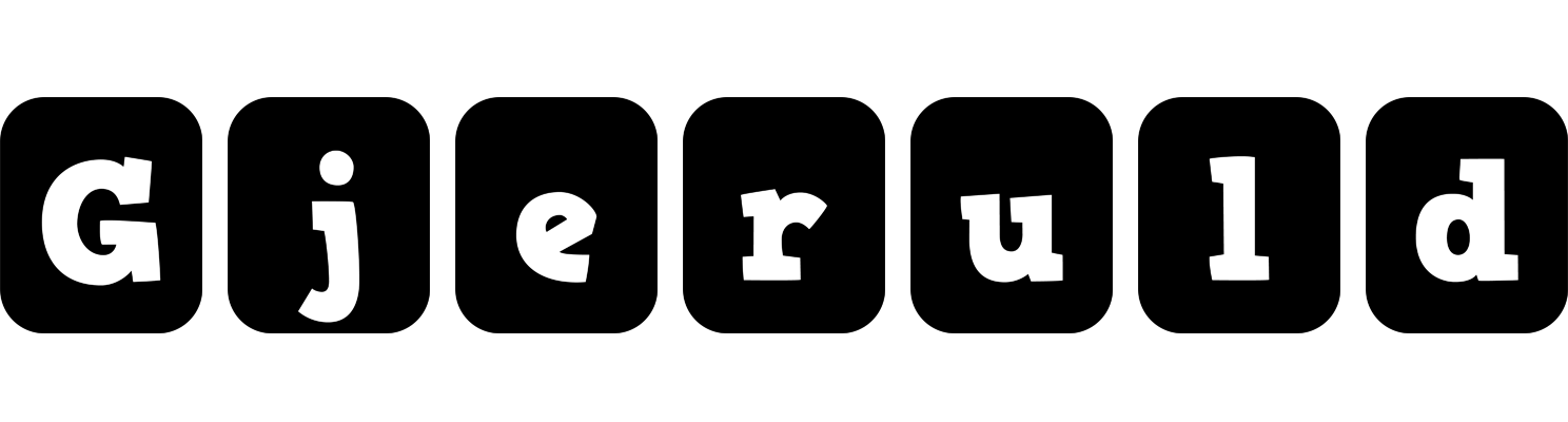 Gjeruld box logo