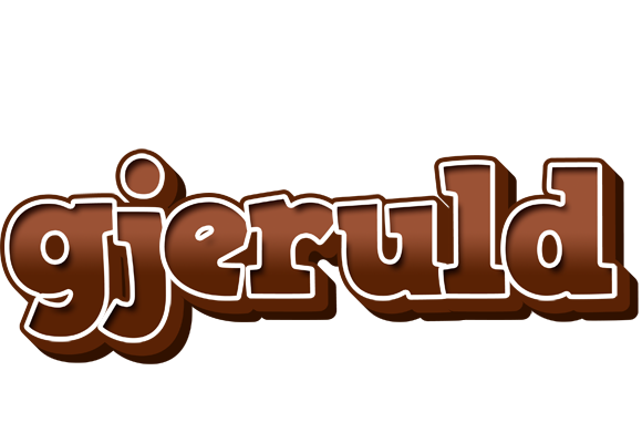 Gjeruld brownie logo