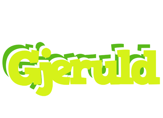 Gjeruld citrus logo