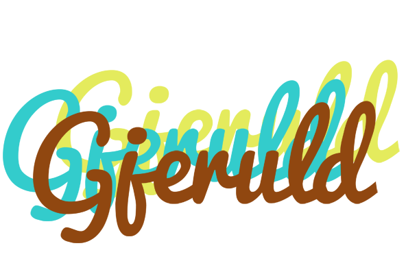 Gjeruld cupcake logo