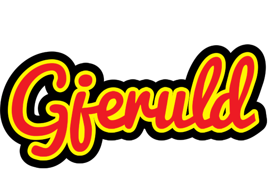 Gjeruld fireman logo