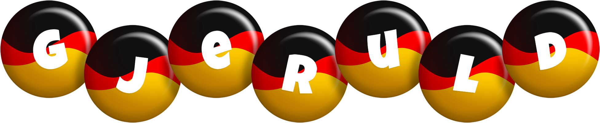 Gjeruld german logo