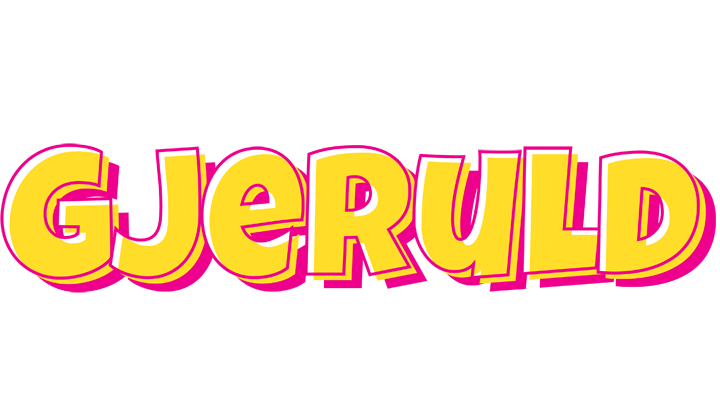 Gjeruld kaboom logo