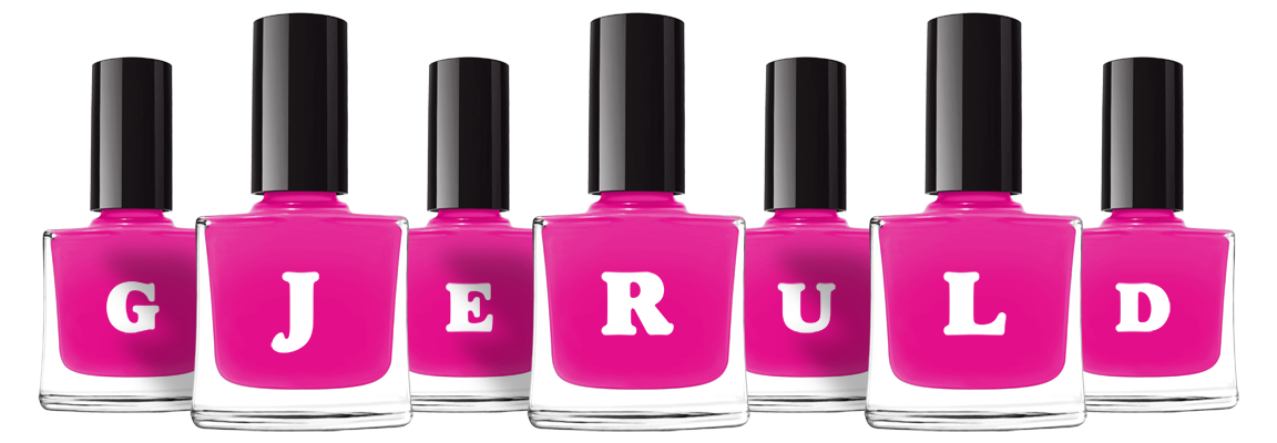 Gjeruld nails logo