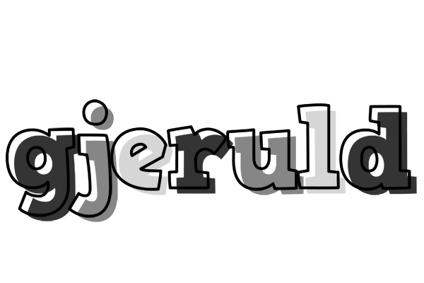 Gjeruld night logo