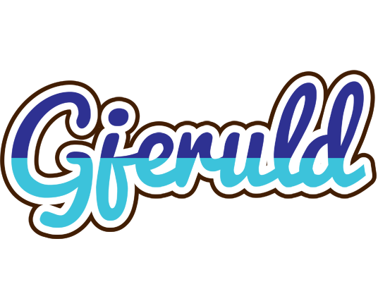 Gjeruld raining logo