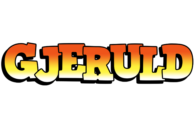 Gjeruld sunset logo
