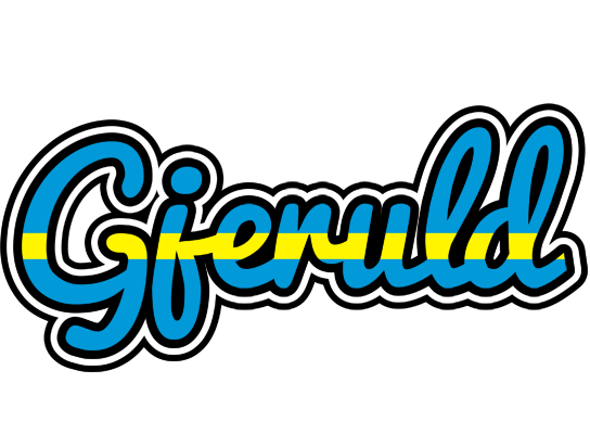 Gjeruld sweden logo