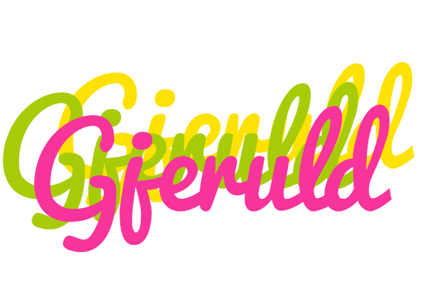 Gjeruld sweets logo
