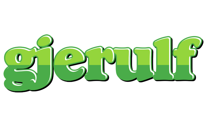 Gjerulf apple logo