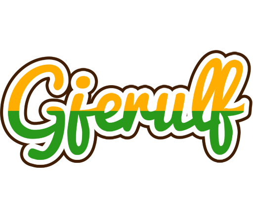 Gjerulf banana logo
