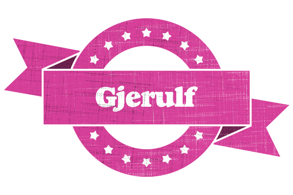 Gjerulf beauty logo