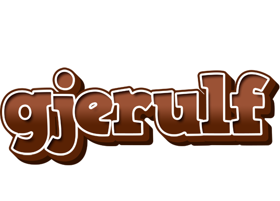 Gjerulf brownie logo