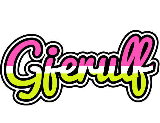 Gjerulf candies logo