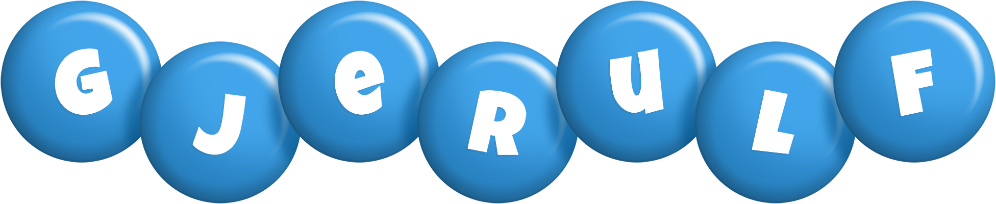 Gjerulf candy-blue logo