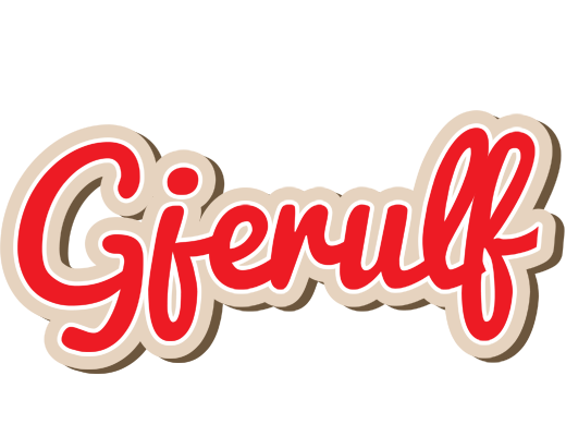 Gjerulf chocolate logo