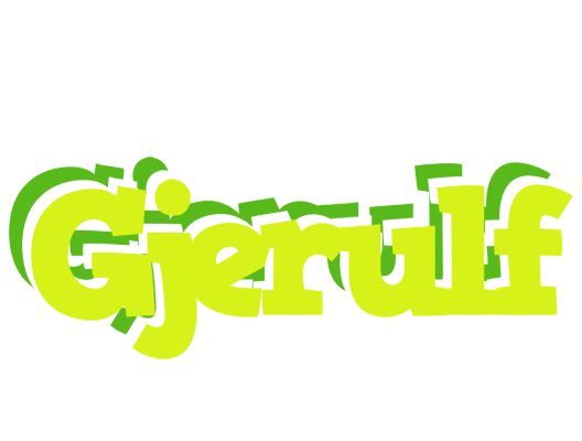 Gjerulf citrus logo