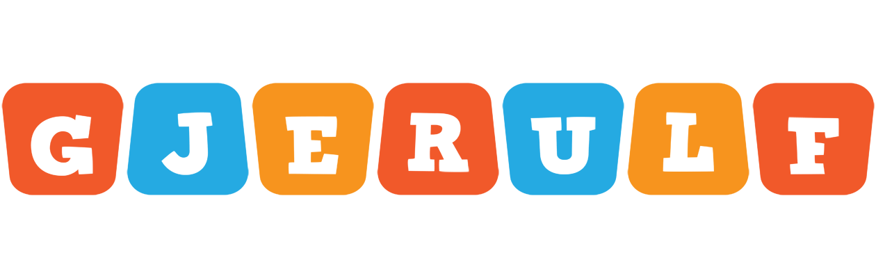 Gjerulf comics logo