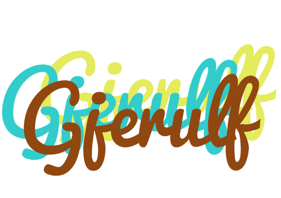 Gjerulf cupcake logo