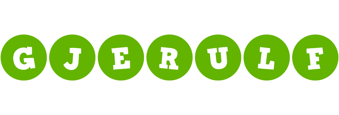 Gjerulf games logo