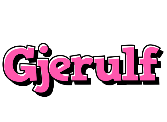 Gjerulf girlish logo