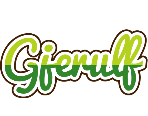Gjerulf golfing logo