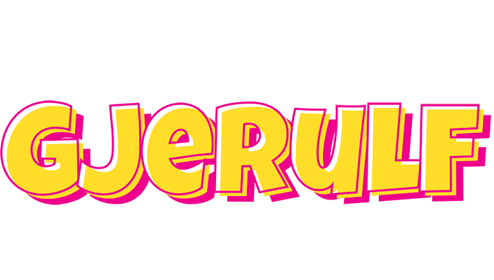 Gjerulf kaboom logo