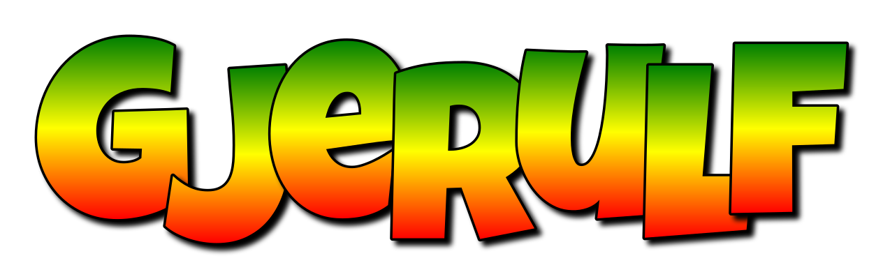 Gjerulf mango logo