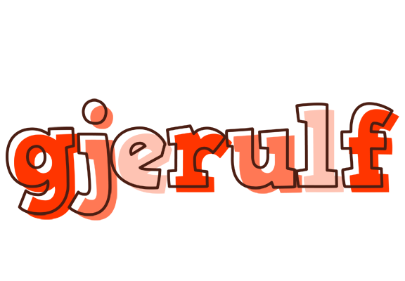 Gjerulf paint logo
