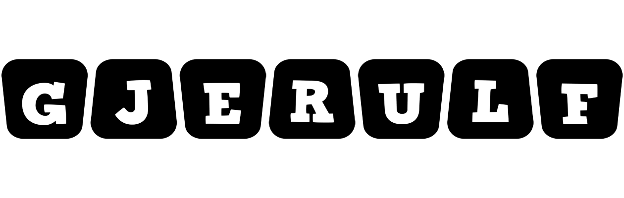 Gjerulf racing logo