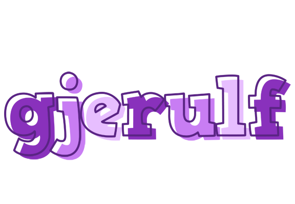Gjerulf sensual logo