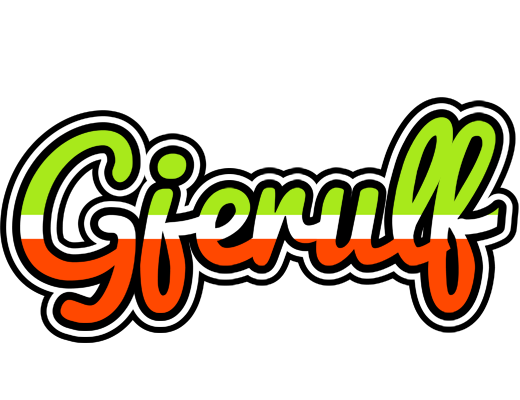 Gjerulf superfun logo