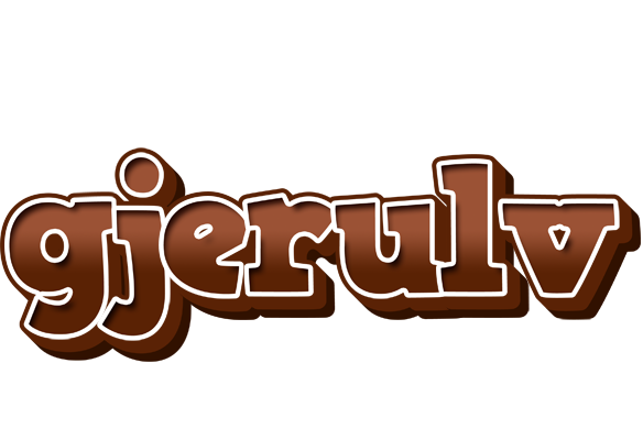 Gjerulv brownie logo