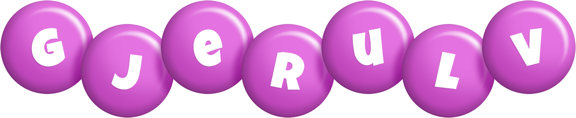 Gjerulv candy-purple logo