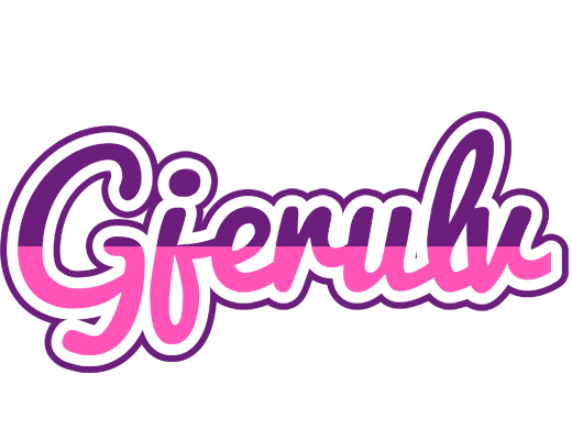 Gjerulv cheerful logo