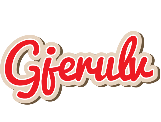 Gjerulv chocolate logo