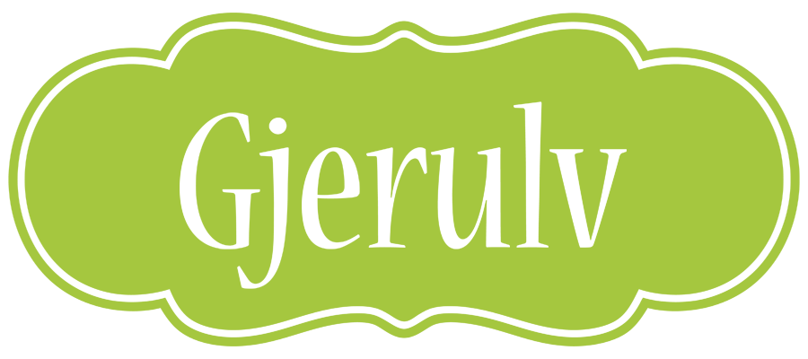Gjerulv family logo
