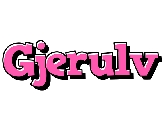 Gjerulv girlish logo
