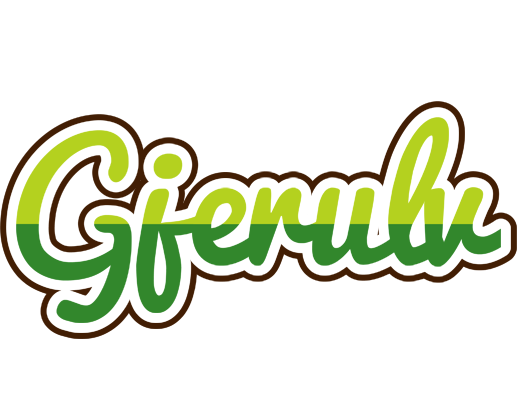 Gjerulv golfing logo