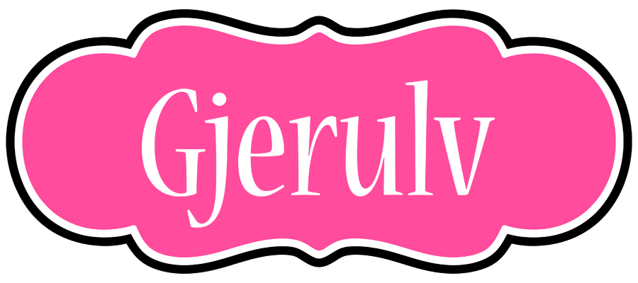Gjerulv invitation logo