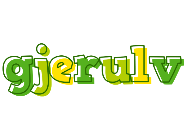 Gjerulv juice logo